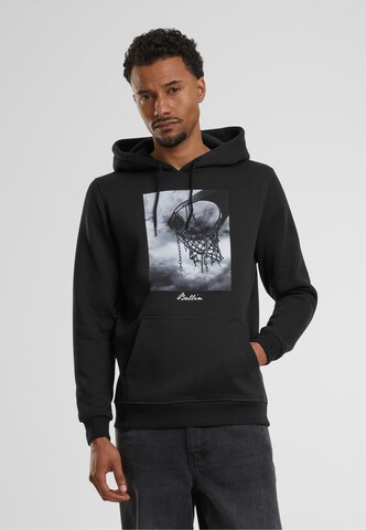 Sweat-shirt 'Ballin 2.0' Mister Tee en noir : devant