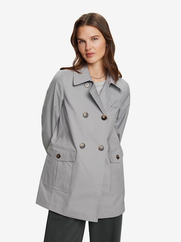 ESPRIT Between-Seasons Coat in Grey: front