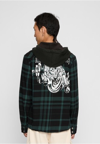 Brandit Between-season jacket in Black: front