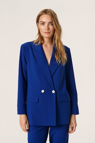 SOAKED IN LUXURY Blazer in Blau: predná strana