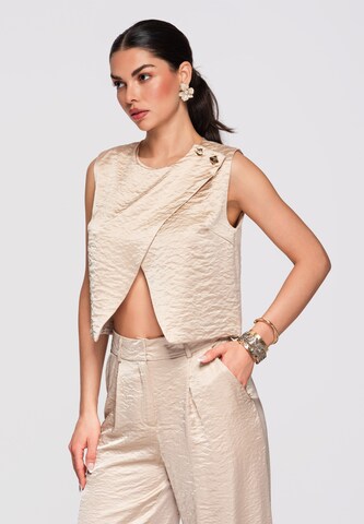 Ombre Top in Beige