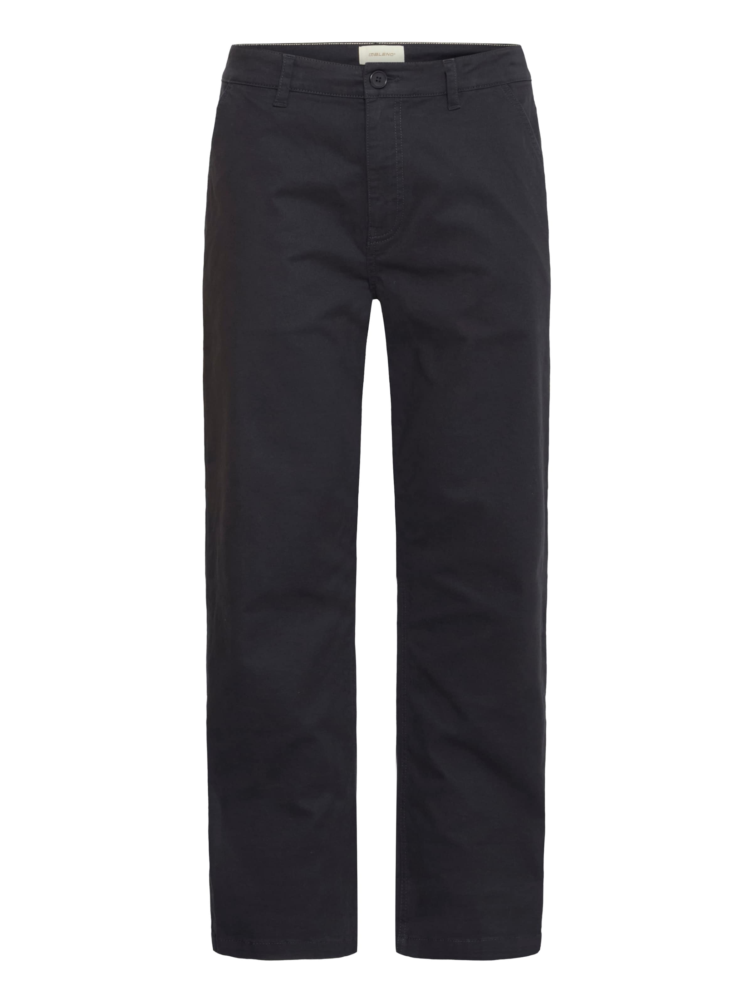 BLEND Chino trousers 'BHNatan' in Blue: front