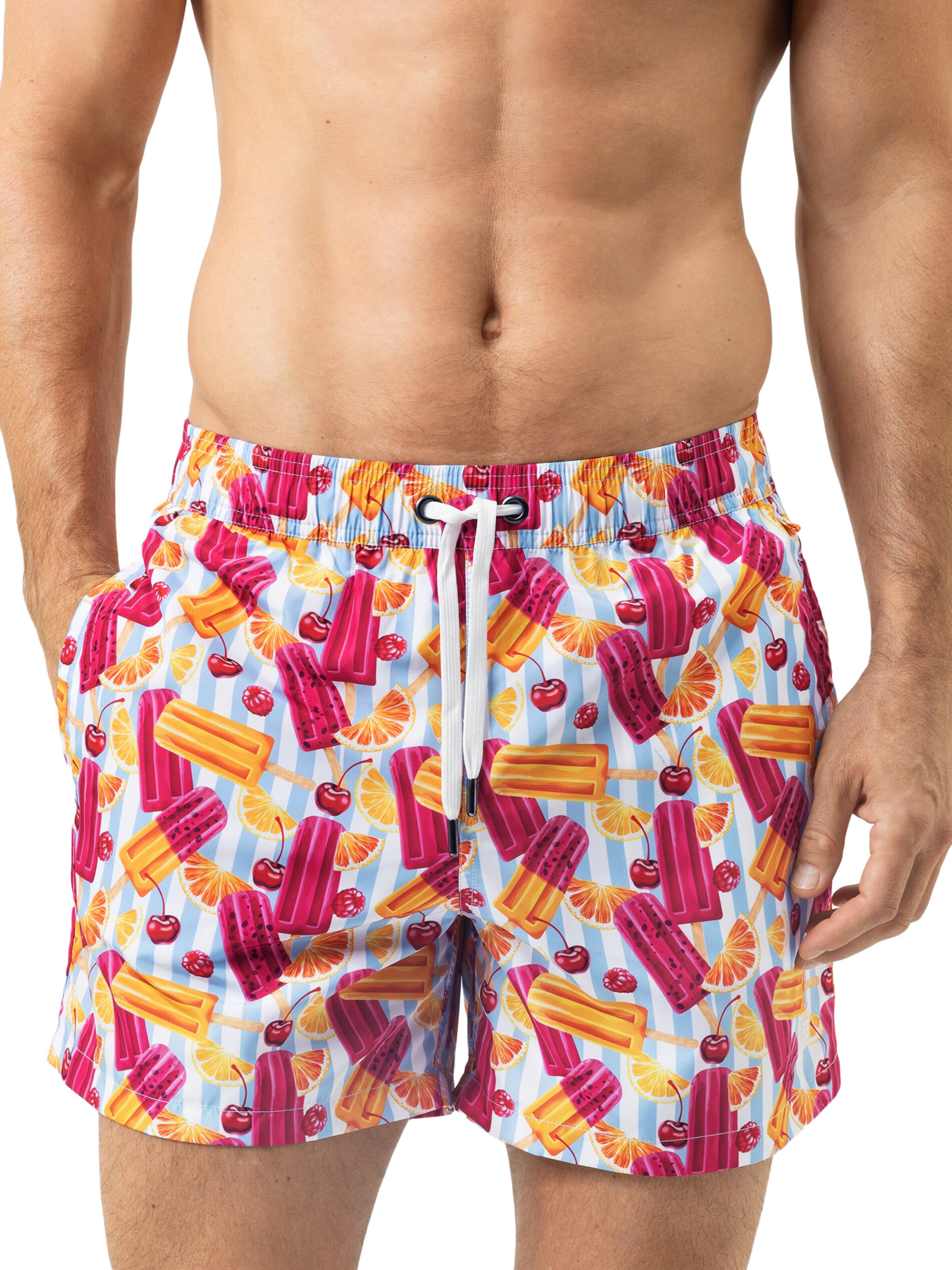 Shorts de bain 'Popsicle Paradise' Mey en mélange de couleurs : devant