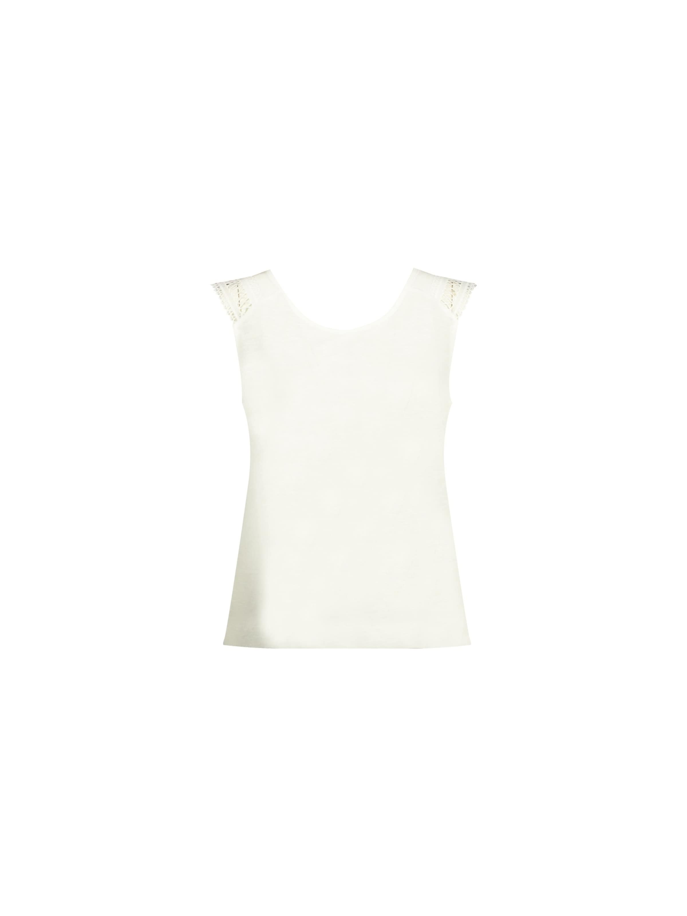 Haut 'Sally' Deeluxe en blanc : devant