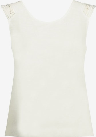 Haut 'Sally' Deeluxe en blanc : devant