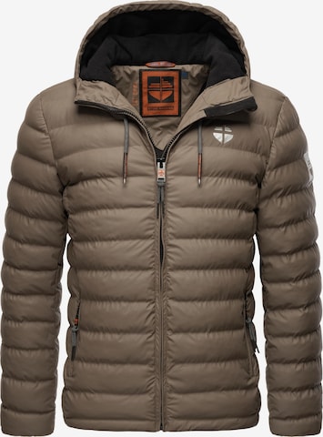 STONE HARBOUR Winter Jacket 'Zaharoo' in Brown