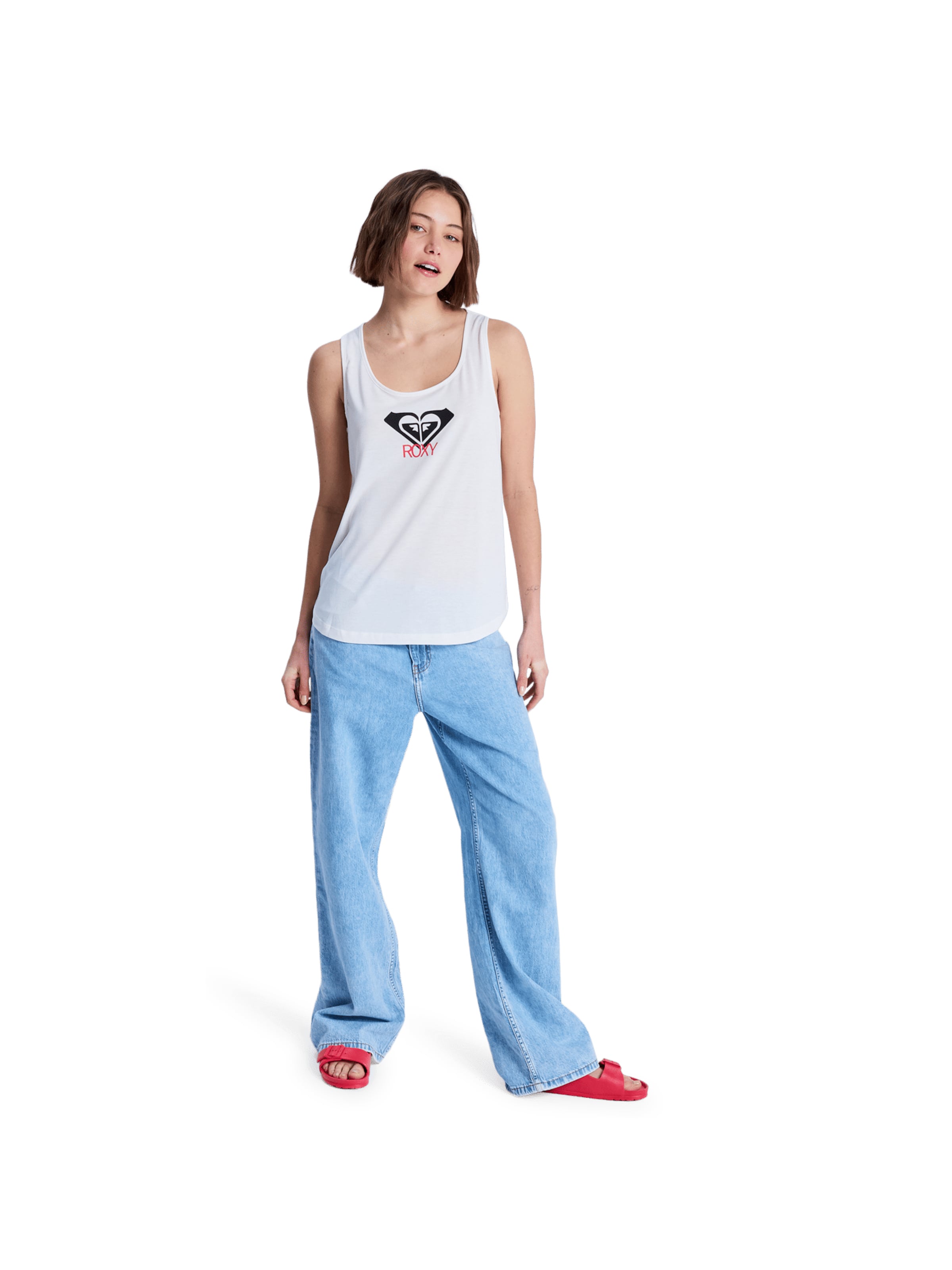 ROXY Top 'Surfclassic' in White