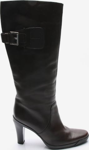 HOGAN Dress Boots in 39 in Brown: front