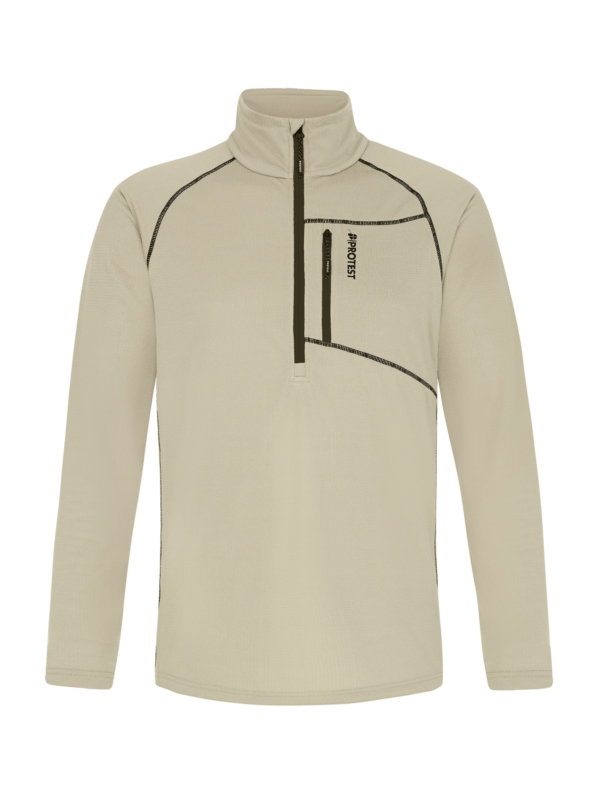 PROTEST Sportsweatshirt 'PRTRekody' in Bruin: voorkant