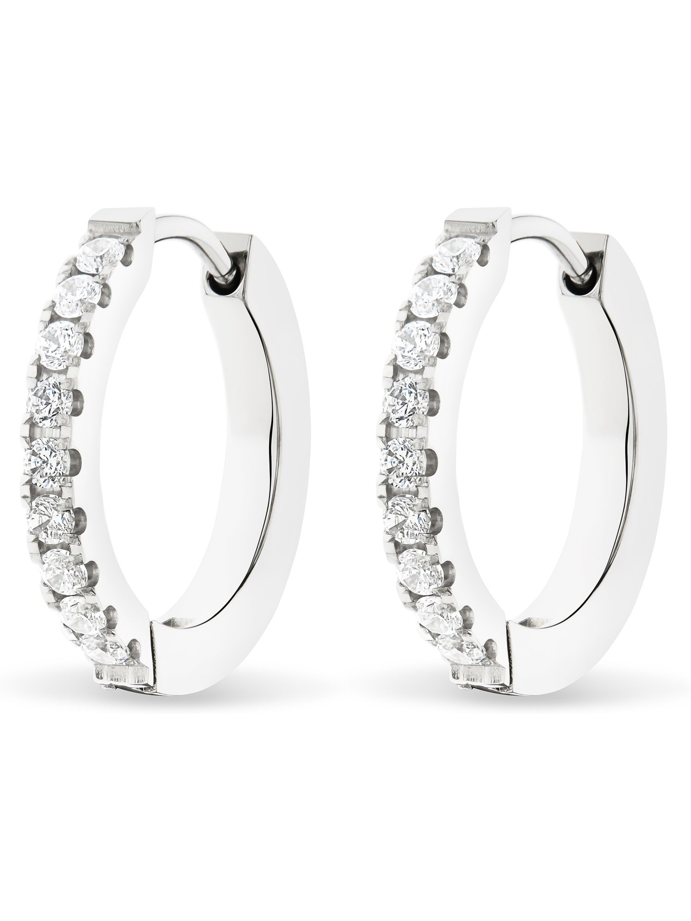 FAVS Ohrringe in Silber: Vorderseite