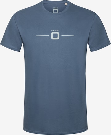 CODE-ZERO Shirt 'Course' in Blue: front