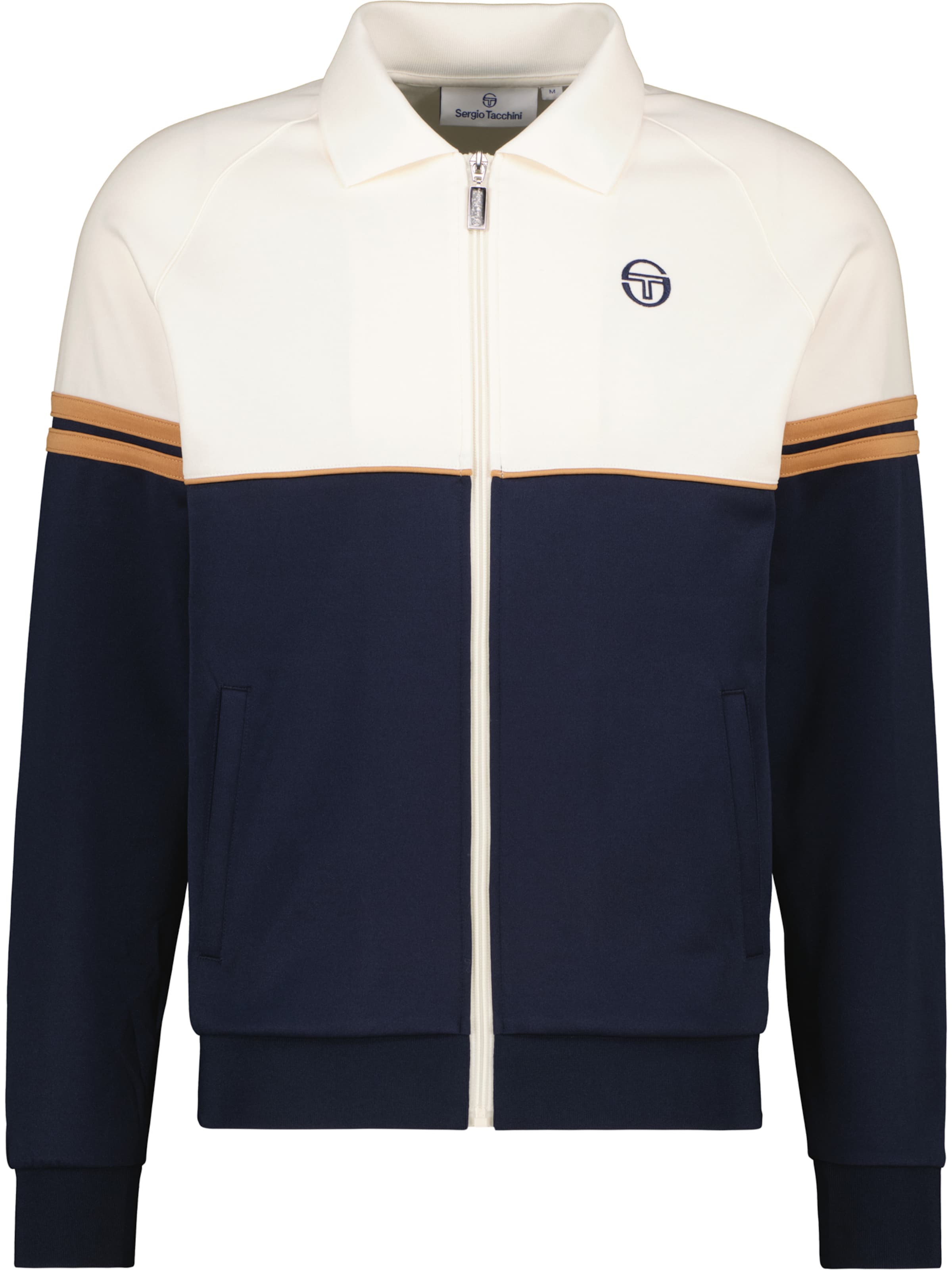 Sergio Tacchini Training Jacket 'Orion' in Beige: front