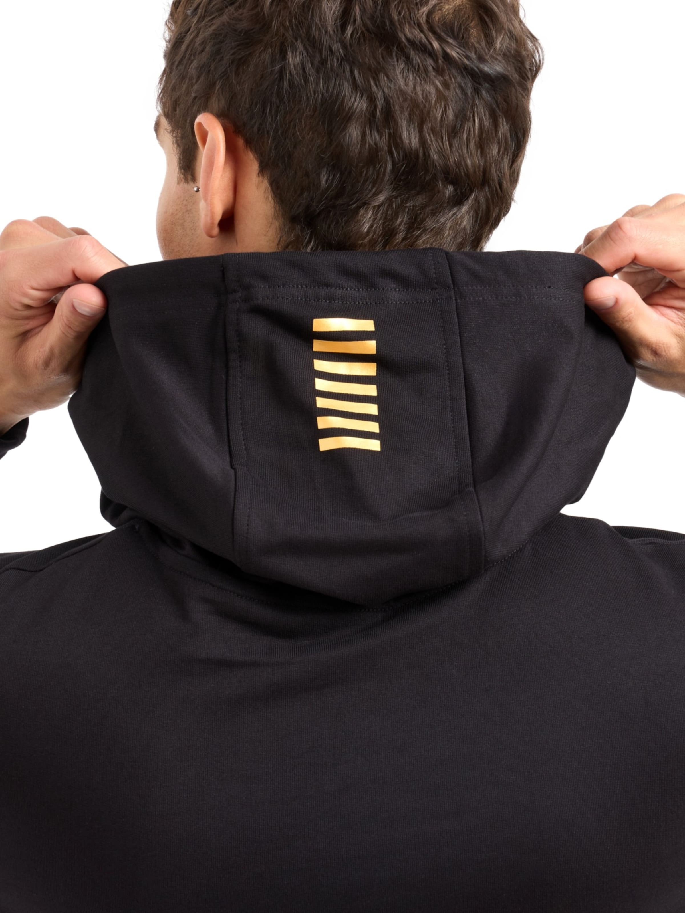 EA7 Emporio Armani Jogginganzug in Schwarz