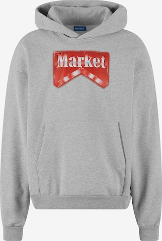 MARKET - Sudadera 'Bullrider' en gris: frente