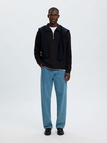 SELECTED - Sudadera en negro