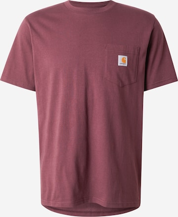 T-Shirt Carhartt WIP en rouge : devant