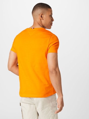 TOMMY HILFIGER T-Shirt in Orange