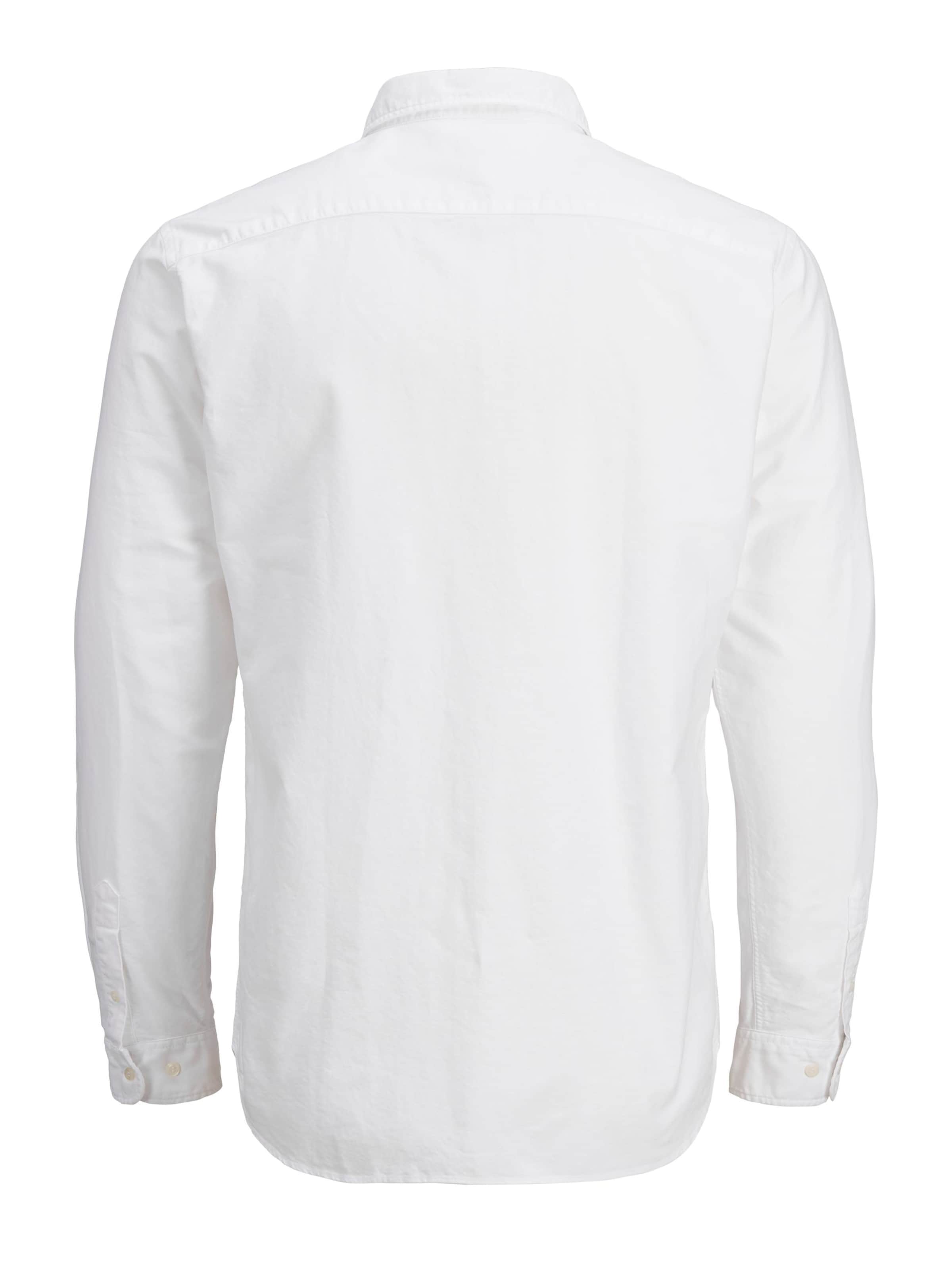 JACK & JONES Slim fit Overhemd 'JWHCLASSIC' in Wit