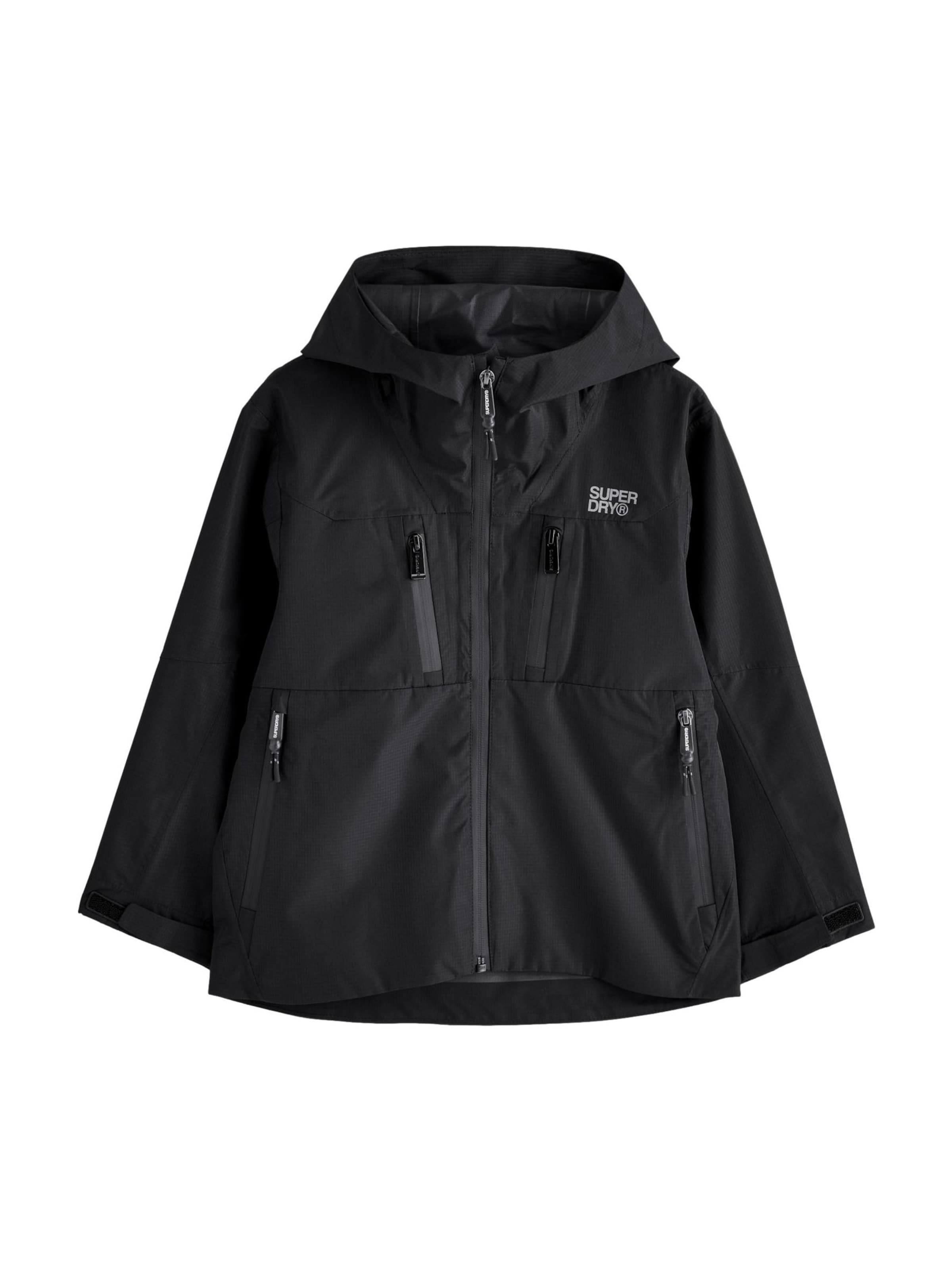Superdry & Co - Chaqueta de entretiempo en negro: frente