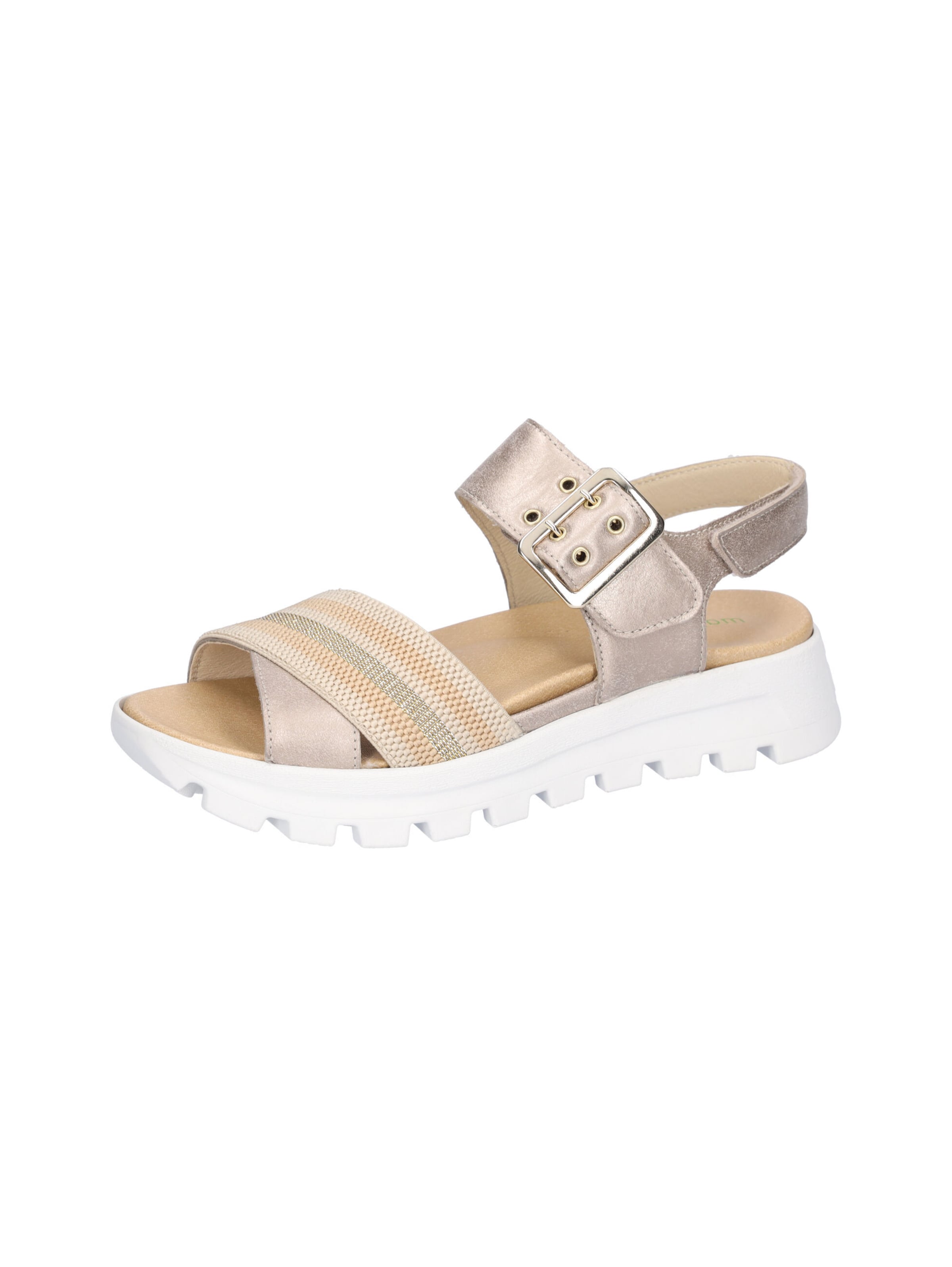 WALDLÄUFER Sandale 'H-Nele' in Beige: Vorderseite