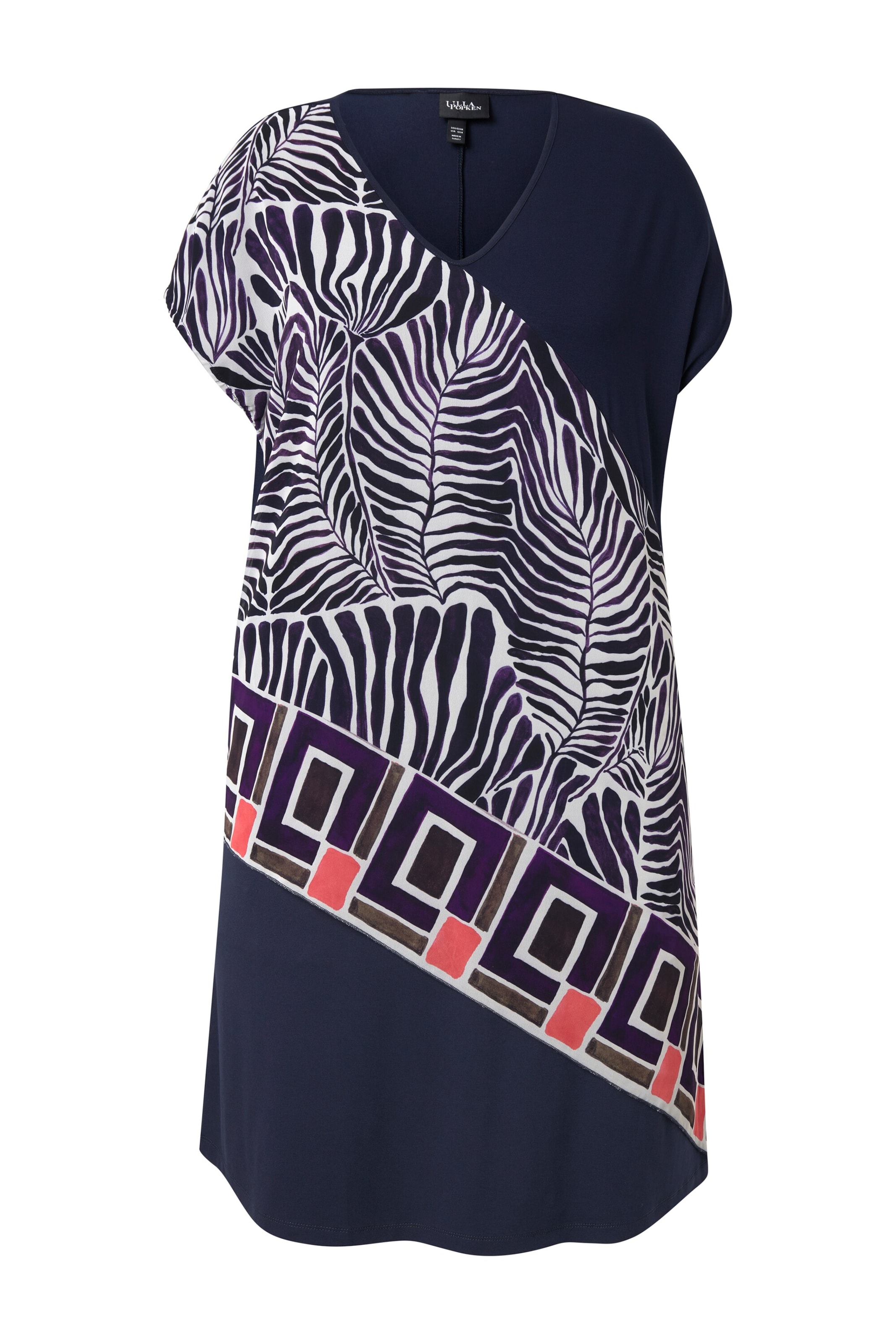 Ulla Popken Dress in Blue: front