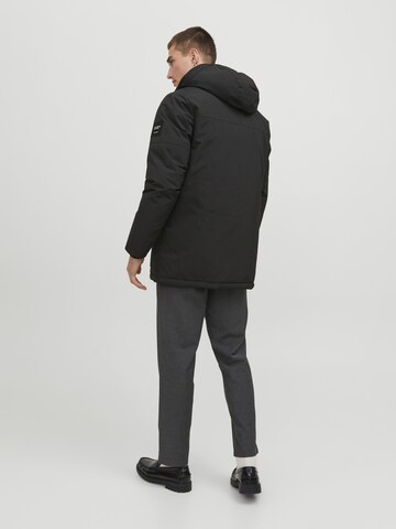 JACK & JONES - Parka de inverno 'Rob' em preto