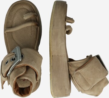 A.S.98 T-bar sandals 'Festa' in Brown