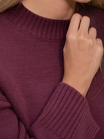 Hiccup Sweter w kolorze fioletowy