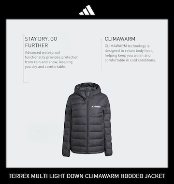 ADIDAS TERREX Outdoorová bunda 'Multi' - Čierna