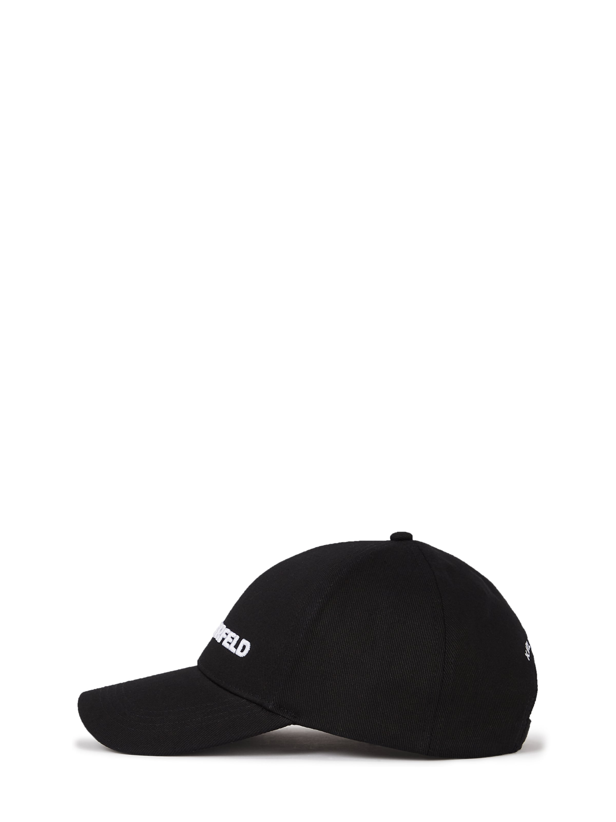 Casquette Karl Lagerfeld en noir