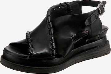 A.S.98 Sandals 'Lagos 2.0' in Black: front