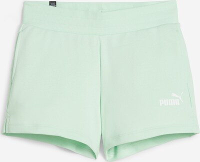 PUMA Sportshorts 'ESS 4' in mint / weiß, Produktansicht