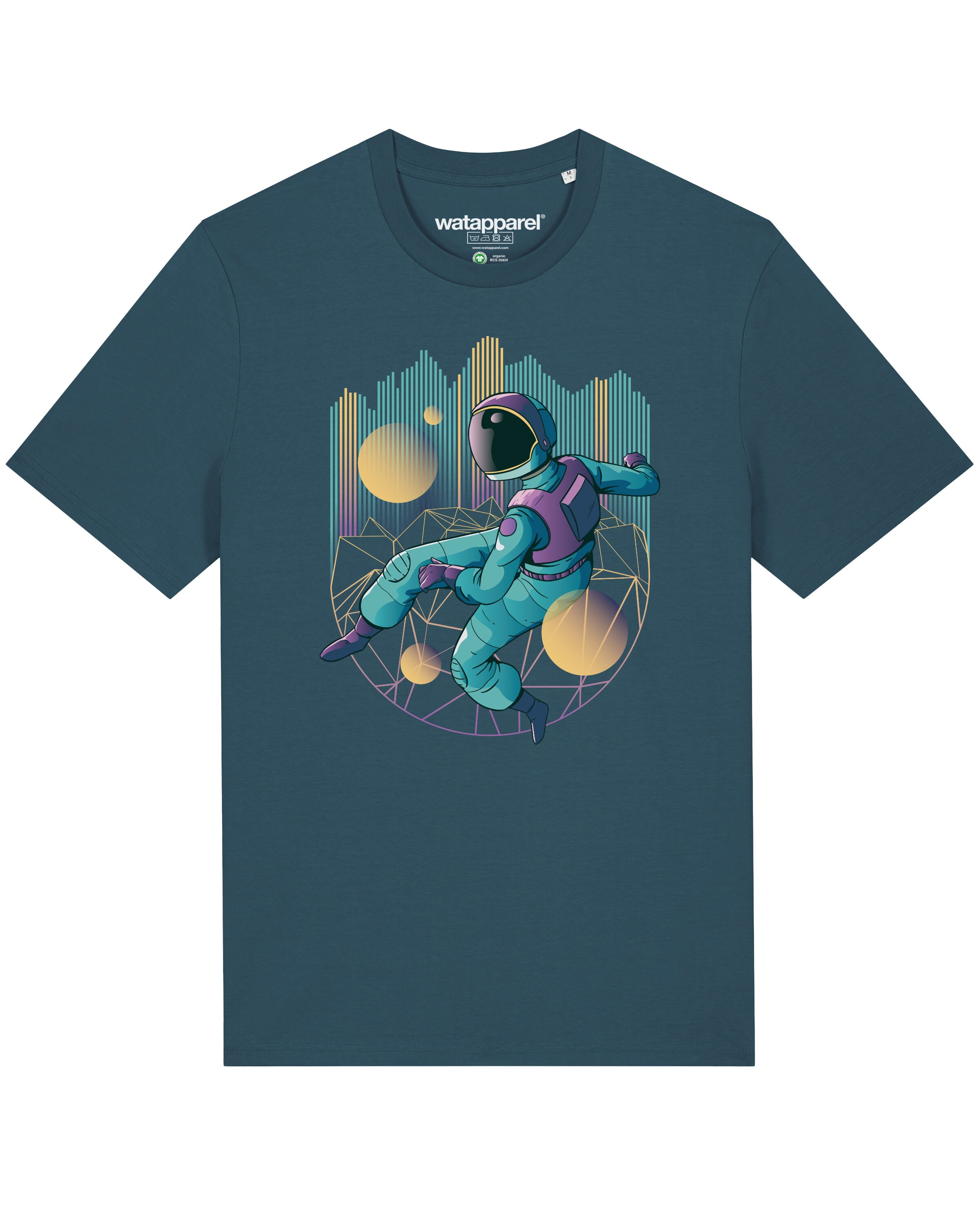 Watapparel Shirt in Blauw: voorkant