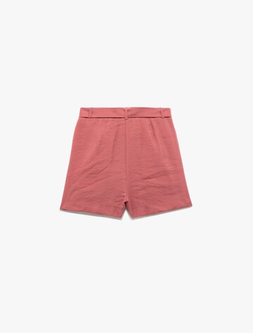 Koton Regular Pleat-front trousers in Pink