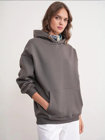MixRay Sweatshirt 'Kapuzenpullover'‌‌‌‌‌‌‌ in Grau