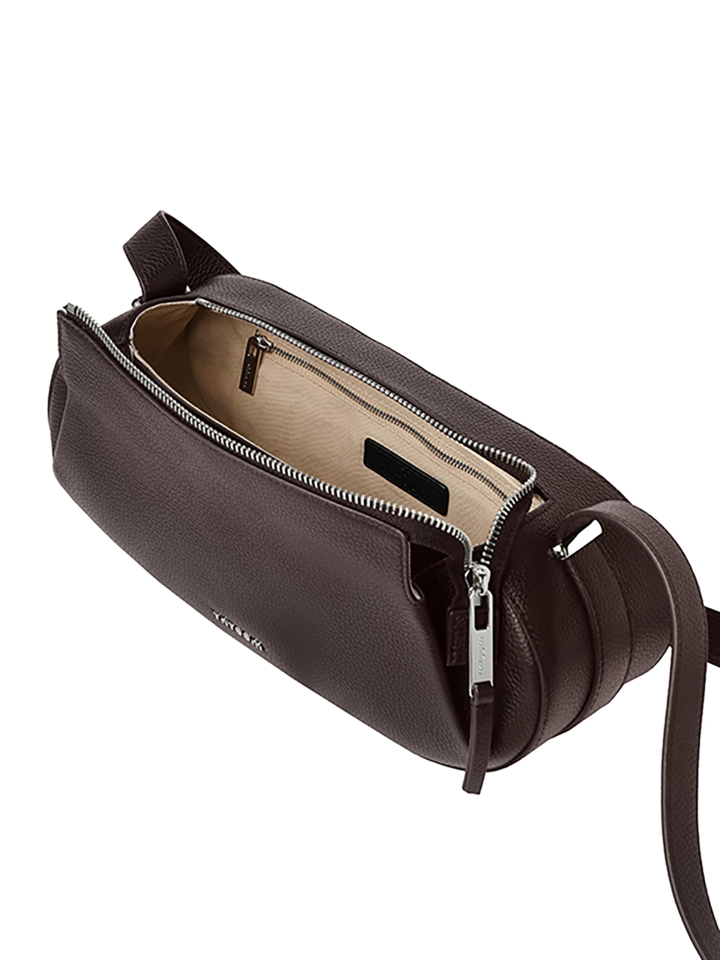 TATUUM - Mala de ombro 'Livia 1' em castanho