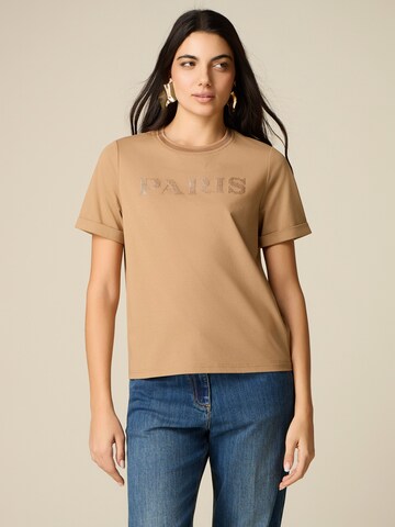 oltre - Camiseta en beige