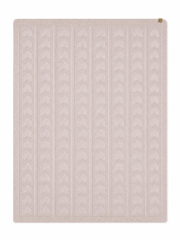 BergBiber Babydecke 'Strickdecke - 100% Bambus'‌‌‌‌‌ in Pink: Vorderseite
