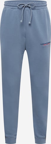 DIESEL Tapered Broek 'TARY' in Blauw: voorkant