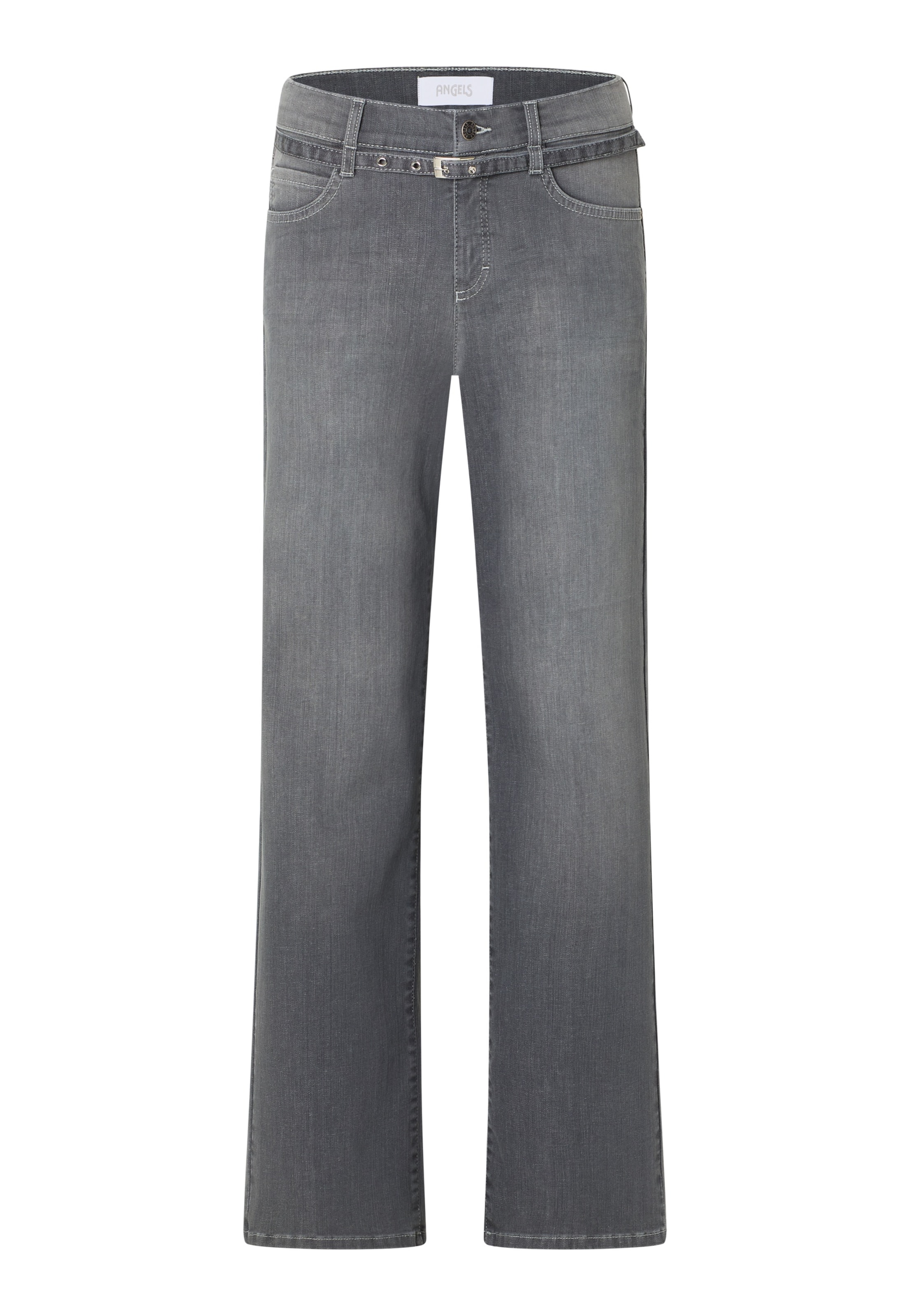 Angels Regular Jeans in Grey: front