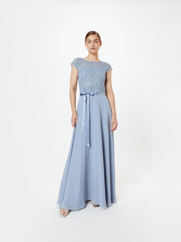 SWING Evening Dress in Blue: front