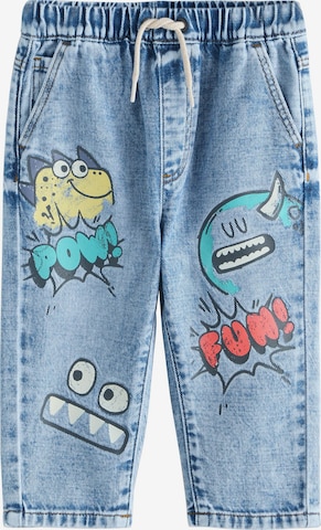 Next Regular Farkut 'Monster Graffiti' värissä sininen: etupuoli