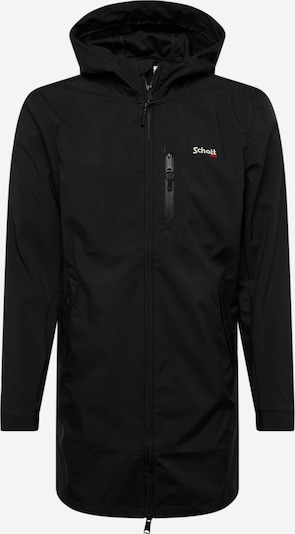 Schott NYC Veste mi-saison en rouge / noir / blanc, Vue avec produit