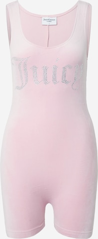 Tuta jumpsuit di Juicy Couture in rosa: frontale
