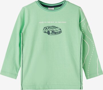 T-Shirt s.Oliver en vert : devant