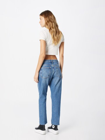 TOPSHOP Regularen Kavbojke | modra barva