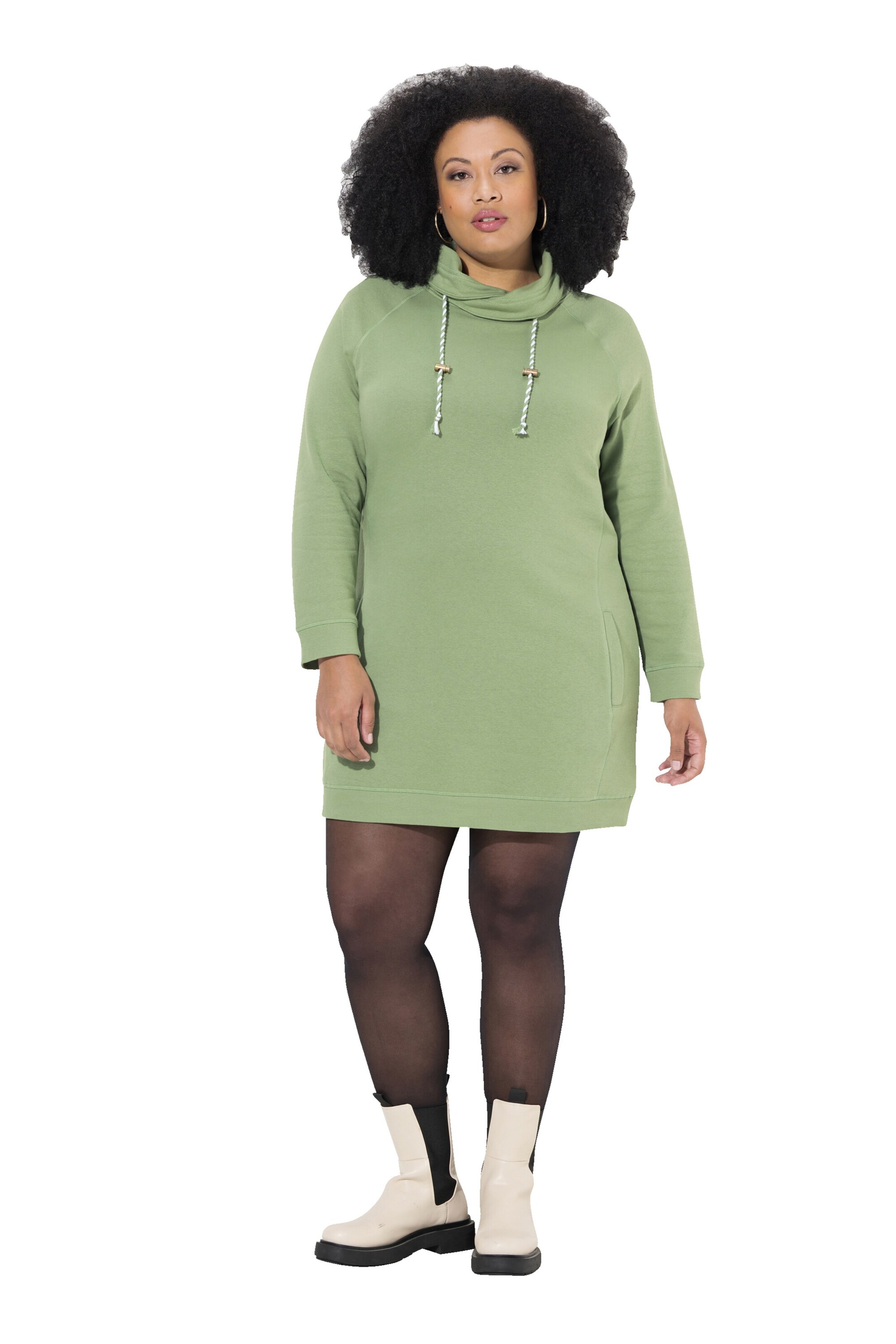 Ulla Popken Kleid in Grün