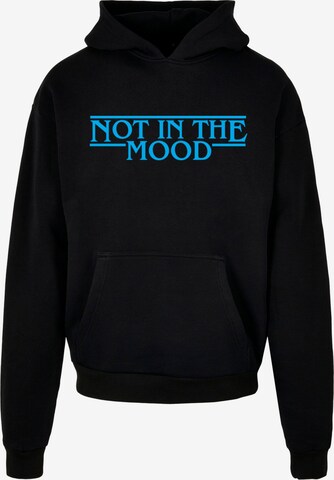 Merchcode Sweatshirt 'NITM - Stranger Mood' in Black: front