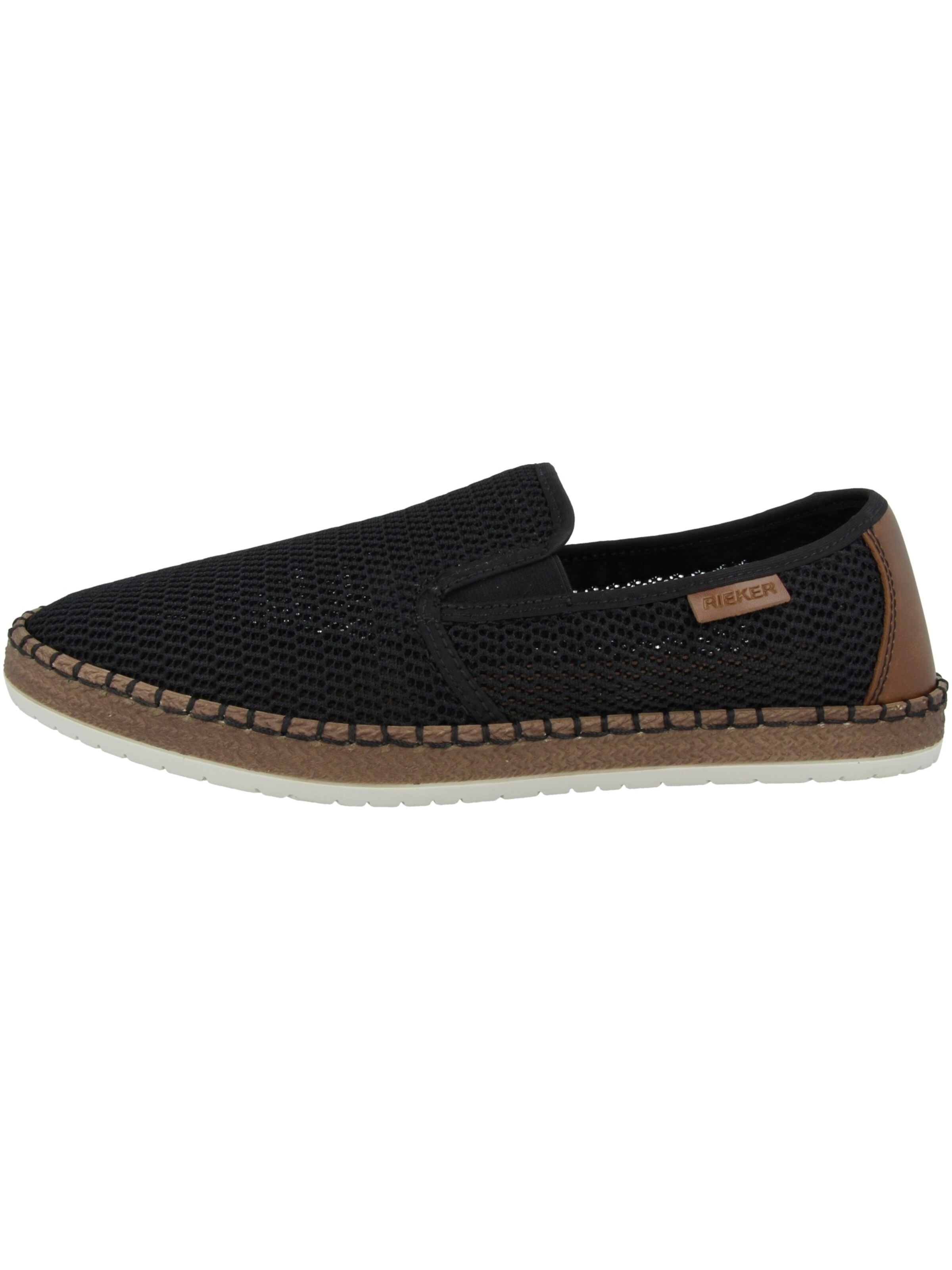 Rieker Espadrilky - Čierna