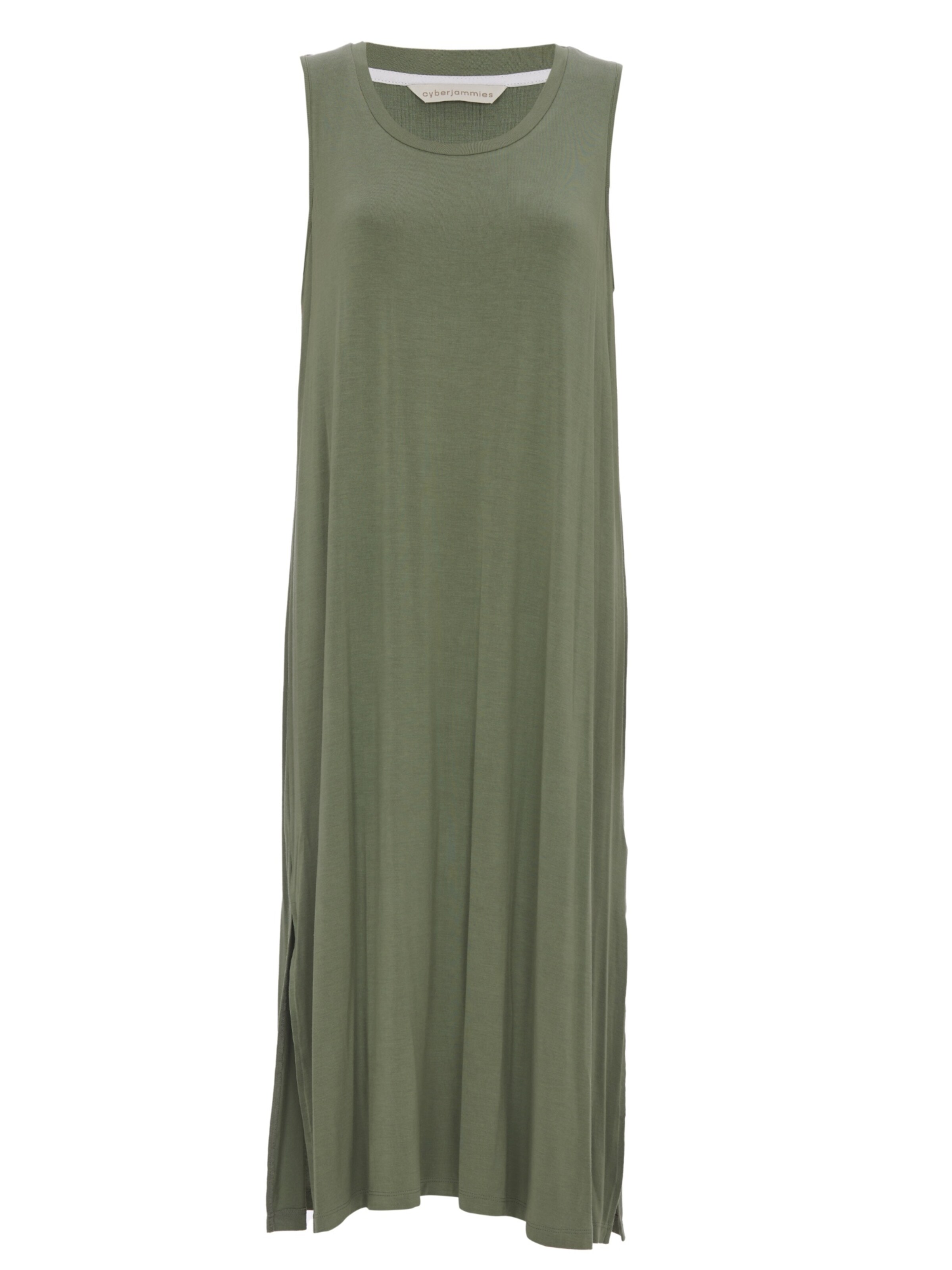 Cyberjammies Nachthemd 'Lea' in Grün: Vorderseite
